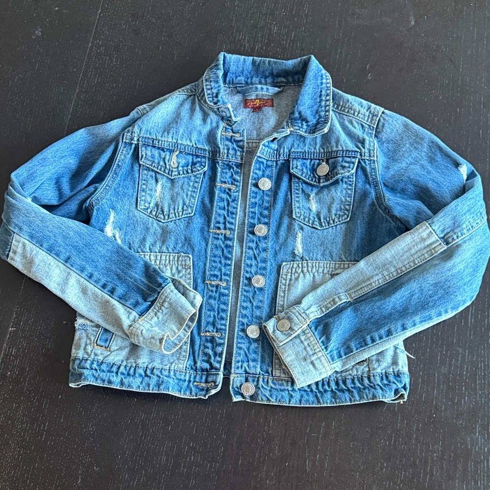 7 Seven for All Mankind Kids Denim Jacket